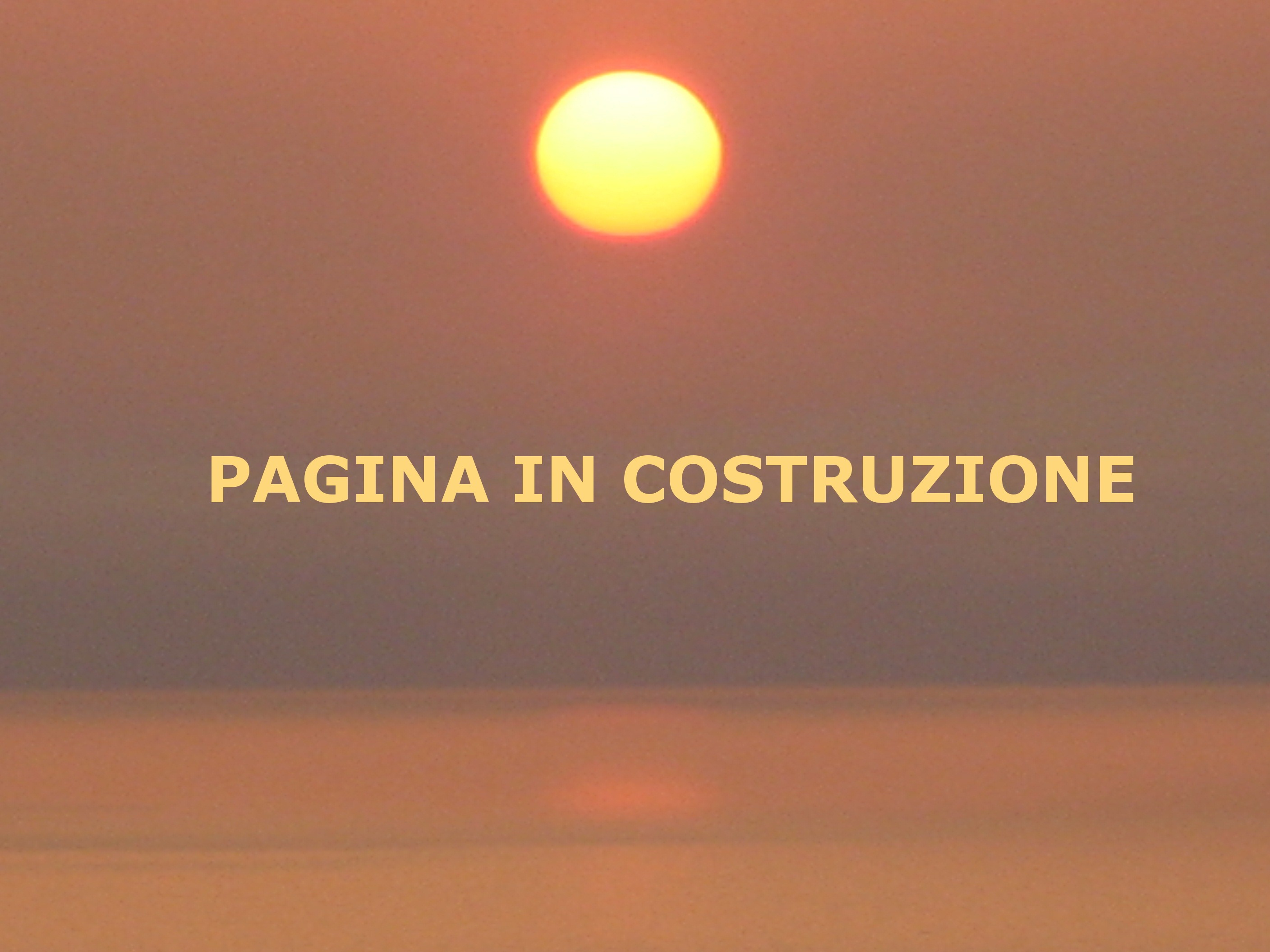 Pagina in costruzione